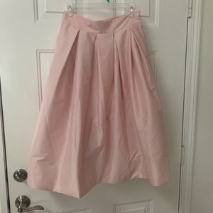 Pink Pleated Skirt